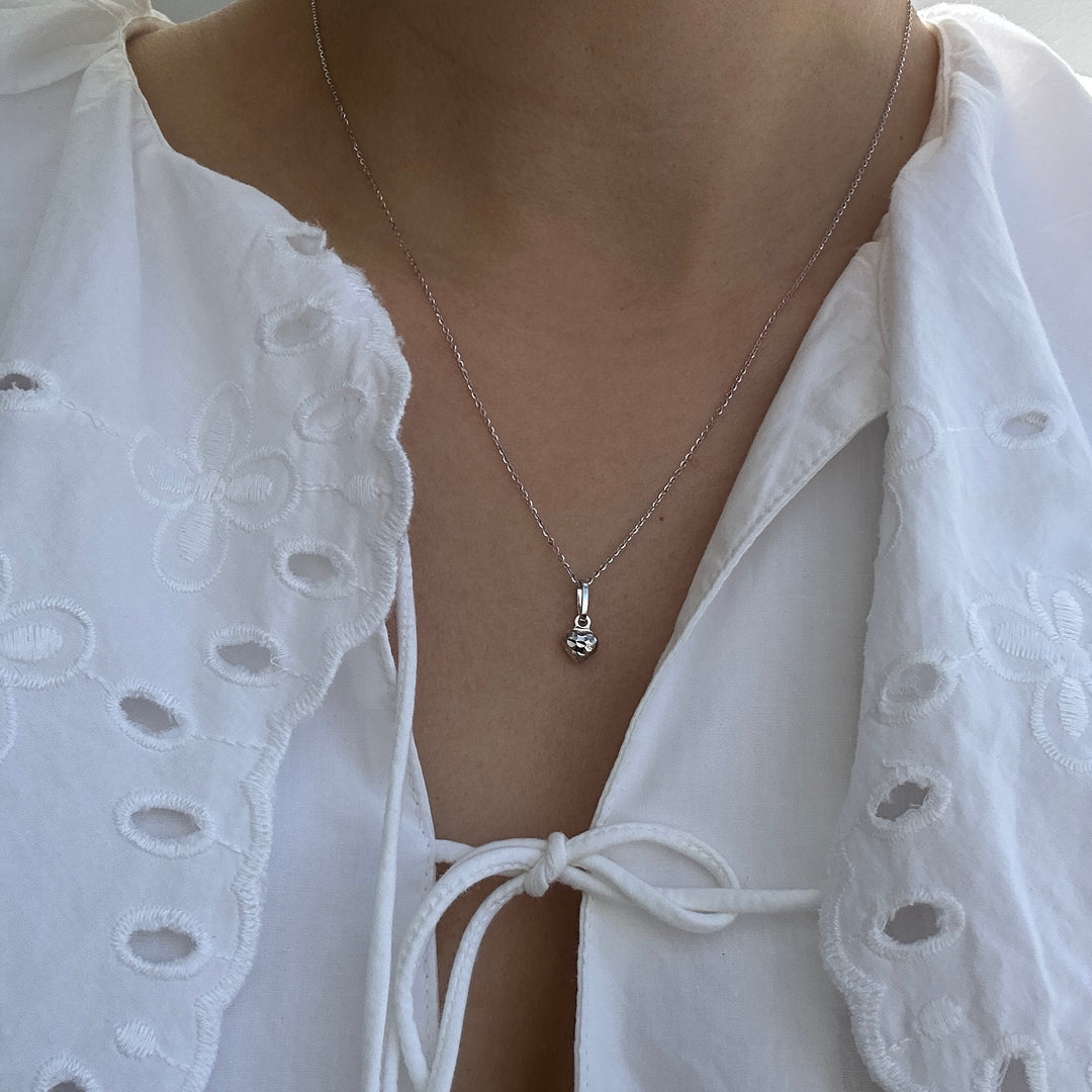 Anhänger AMORE MIO 18 kt Gold - poliert & facettiert