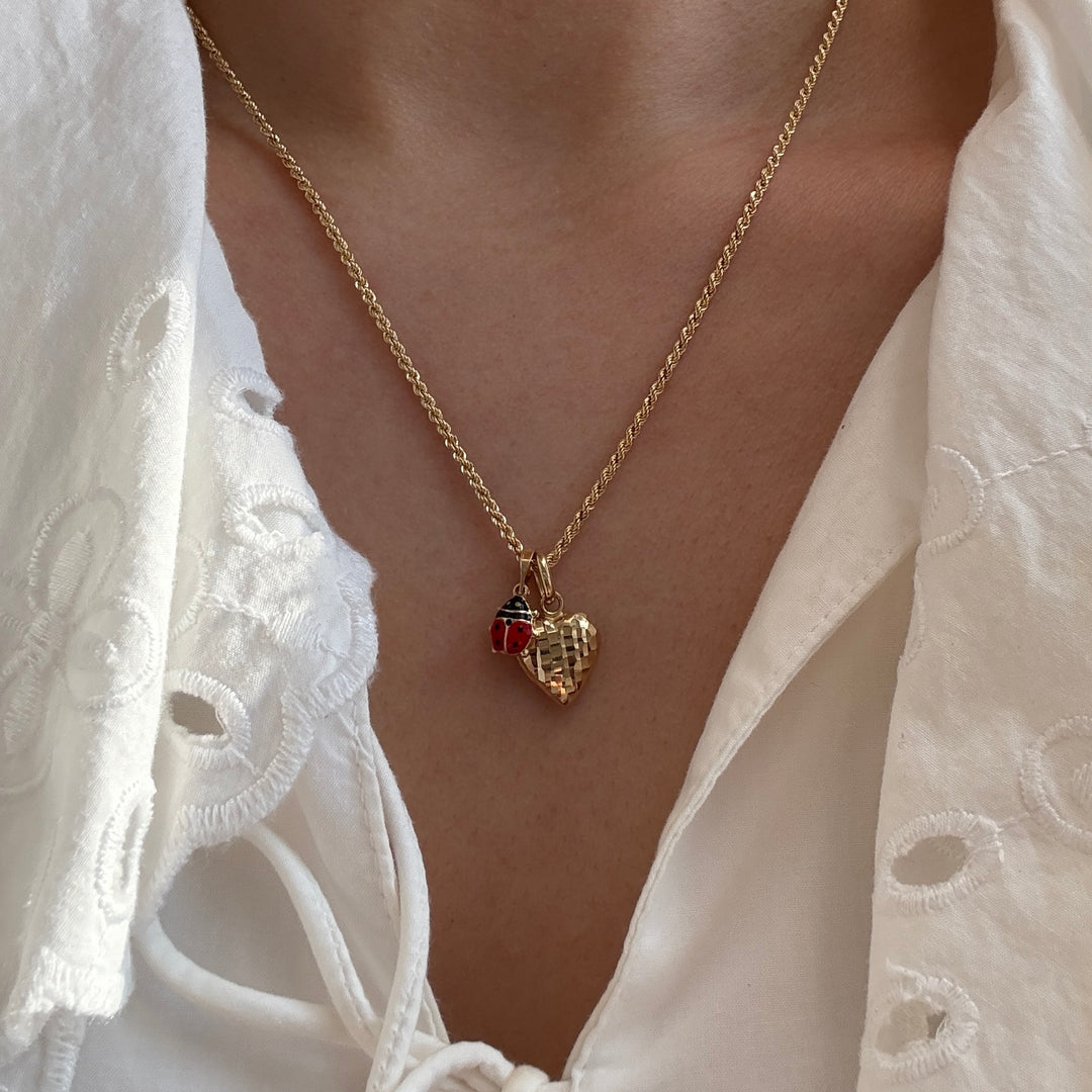 Anhänger AMORI 18kt Gold - 12x11 mm