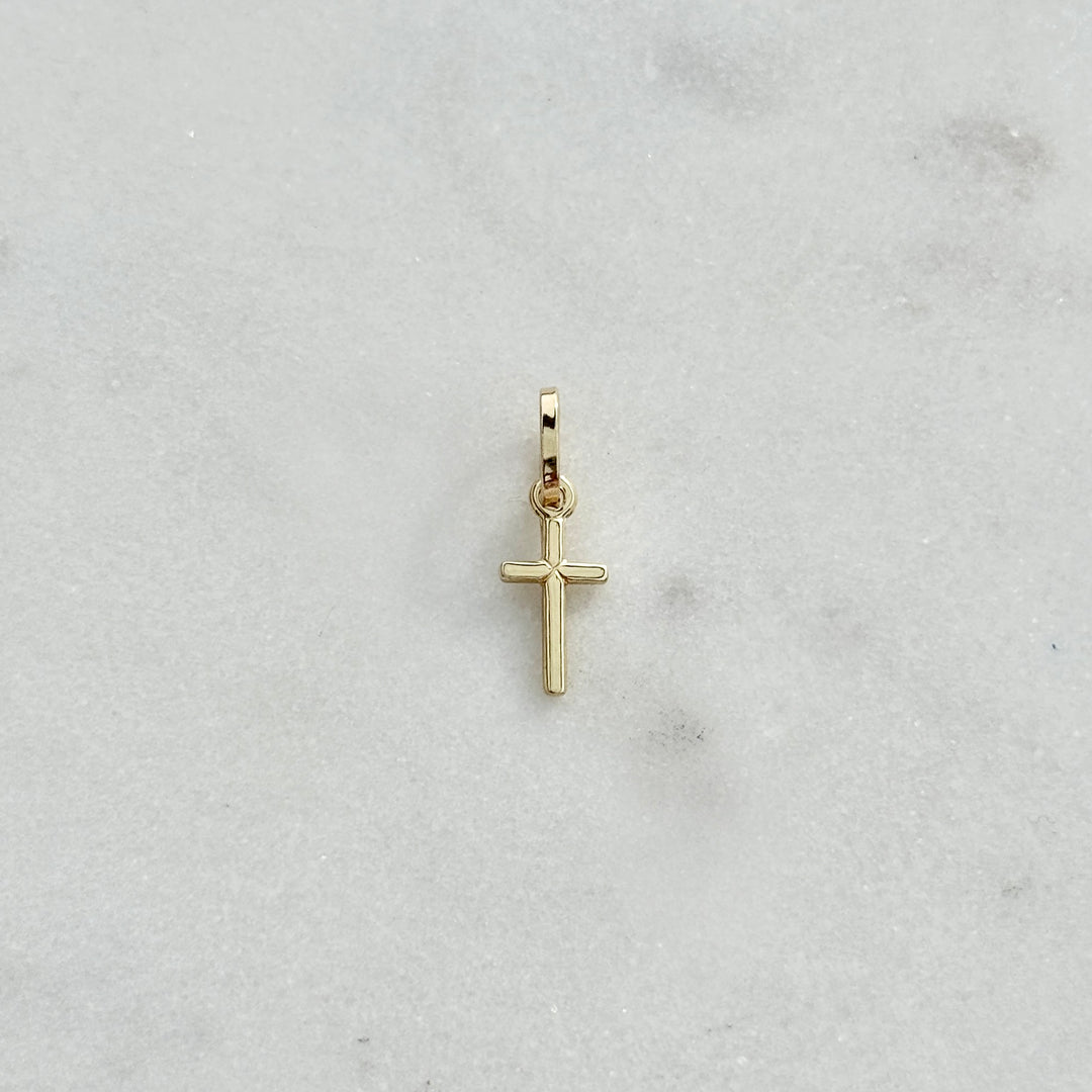 Anhänger ROSALIA 18kt Gelbgold - 6x10mm
