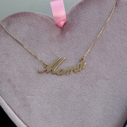 Kette FOREVER YOURS - personalisierbar - 18kt Gold, poliert