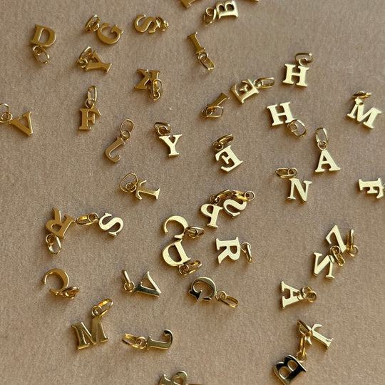 Anhänger INITIAL CHARM 18kt Gold, poliert