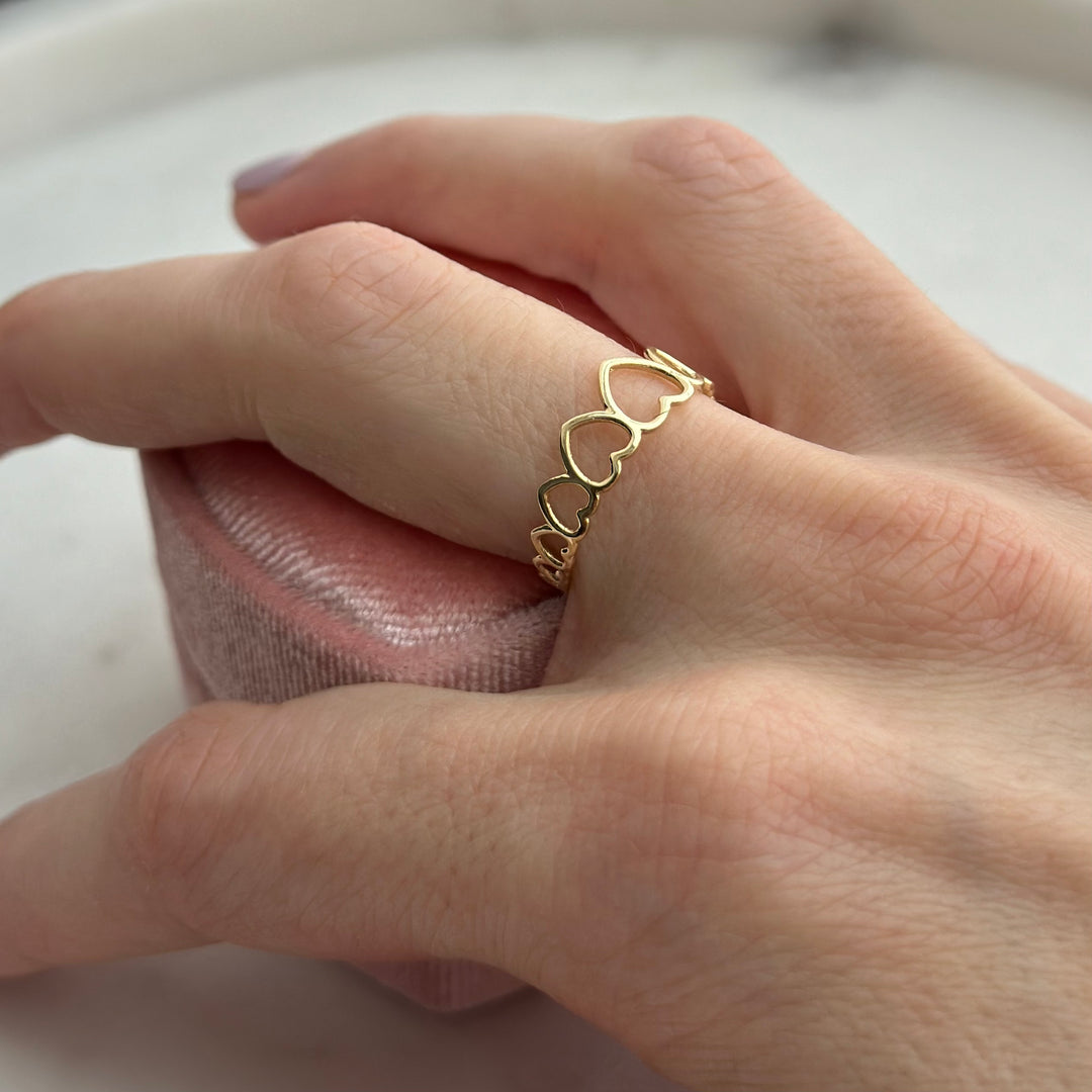 Ring AMORE 18 kt Gold - poliert