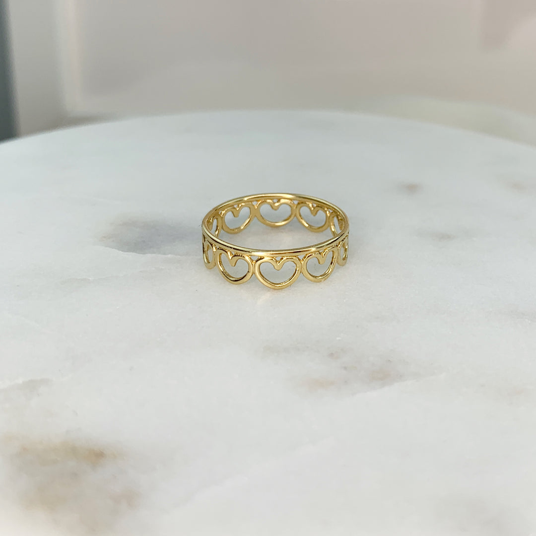 Ring AMORE MIO 18 kt Gold - poliert